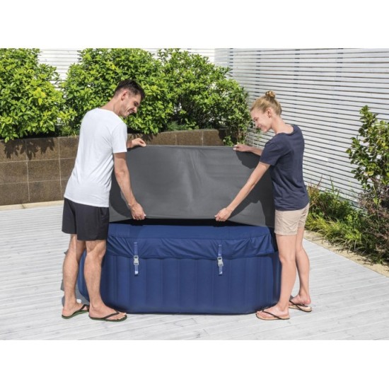 BESTWAY 60319 Kompletný Termokryt Lay-Z-Spa Xtras EnergySense Plus na vírivku 180 x 180 x 71 cm