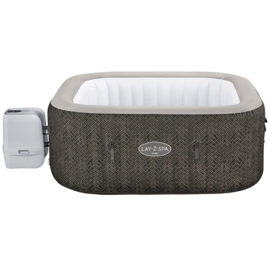 BESTWAY 6001R Vírivka Lay-Z-Spa Cabo SMART HydroJet Jacuzzi + WIFI aplikácia, priemer 180cm + 4 Vankúše