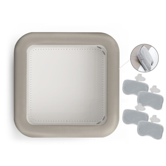 BESTWAY 6001R Vírivka Lay-Z-Spa Cabo SMART HydroJet Jacuzzi + WIFI aplikácia, priemer 180cm + 4 Vankúše