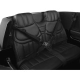 JOKO Elektrické autíčko Range Rover 4x4, penové kolesá, kožené sedadlo, FM rádio, LCD Displej MP4, čierne