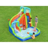 Bestway 53408 Nafukovací Vodný Park Bazén so šmýkačkou PLAYGROUND H2O Go 365x320x270 cm
