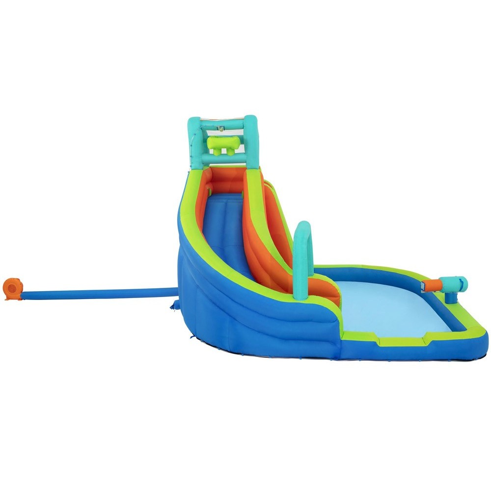 Bestway 53408 Nafukovací Vodný Park Bazén so šmýkačkou PLAYGROUND H2O Go 365x320x270 cm