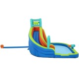 Bestway 53408 Nafukovací Vodný Park Bazén so šmýkačkou PLAYGROUND H2O Go 365x320x270 cm
