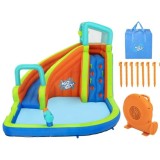 Bestway 53408 Nafukovací Vodný Park Bazén so šmýkačkou PLAYGROUND H2O Go 365x320x270 cm