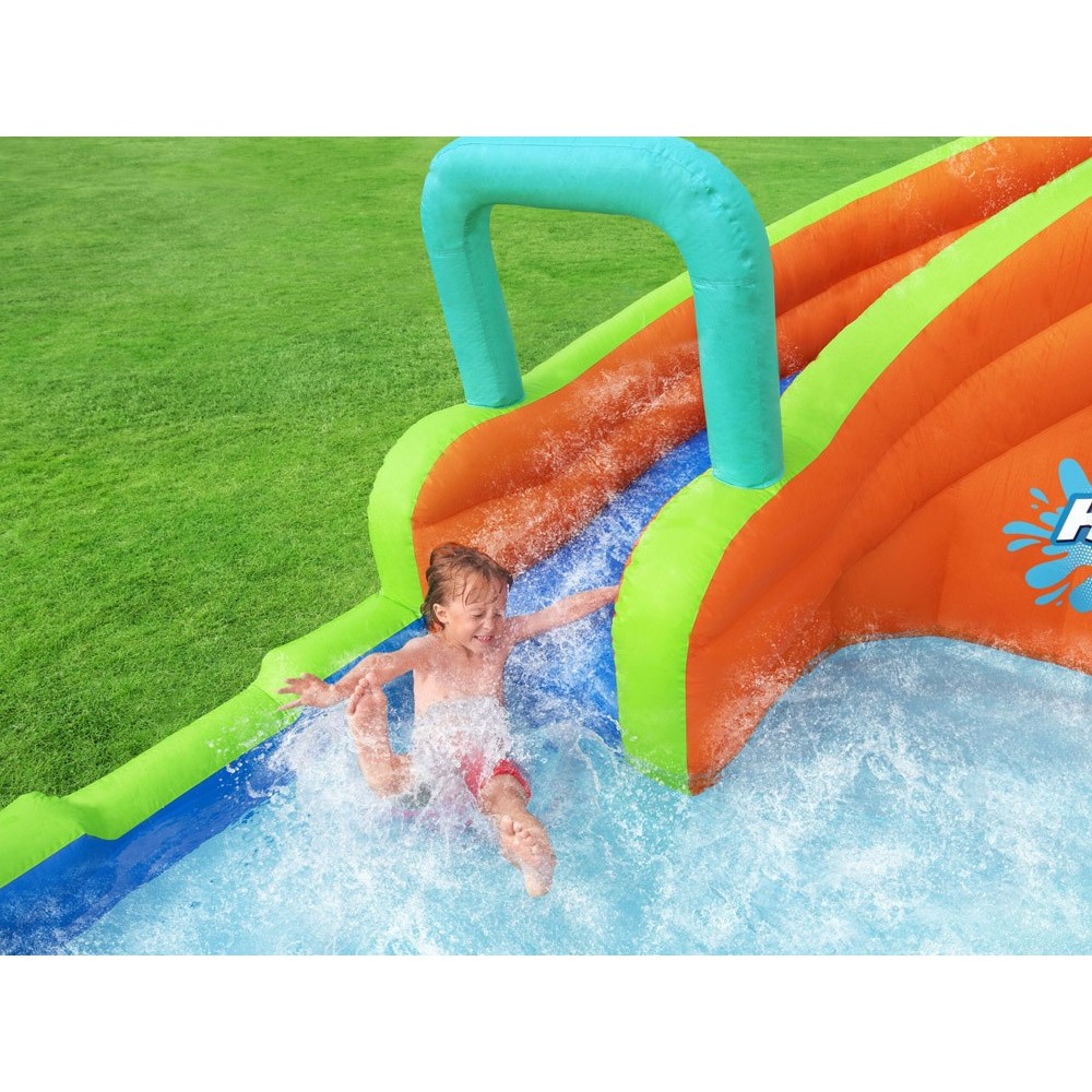 Bestway 53408 Nafukovací Vodný Park Bazén so šmýkačkou PLAYGROUND H2O Go 365x320x270 cm
