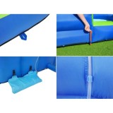 Bestway 53408 Nafukovací Vodný Park Bazén so šmýkačkou PLAYGROUND H2O Go 365x320x270 cm