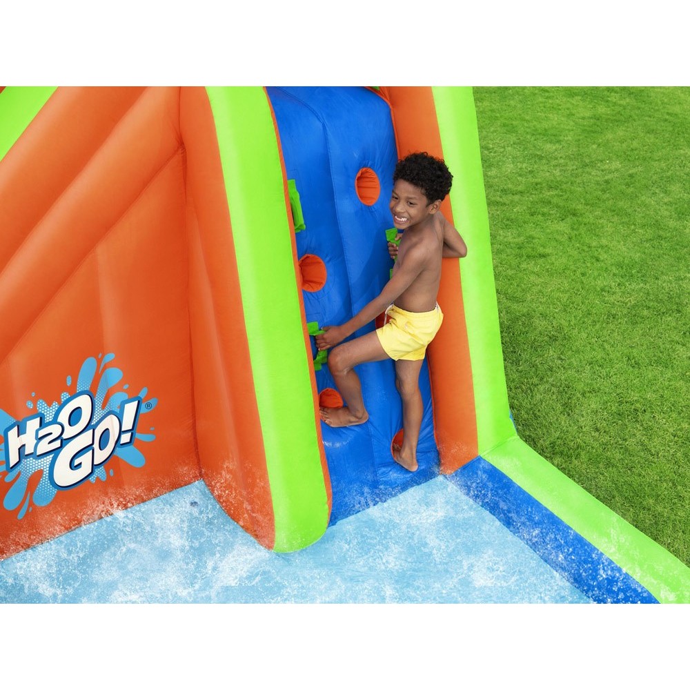 Bestway 53408 Nafukovací Vodný Park Bazén so šmýkačkou PLAYGROUND H2O Go 365x320x270 cm