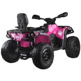 JOKO Elektrická Štvorkolka CAN-AM OUTLANDER 4x200W 24V, Dvojmiestne Kožené sedadlo, Nosnosť 50kg, LCD panel, FM rádio, Penové ko
