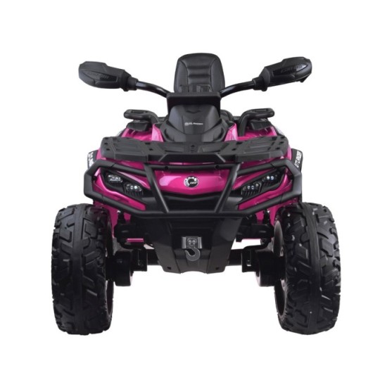 JOKO Elektrická Štvorkolka CAN-AM OUTLANDER 4x200W 24V, Dvojmiestne Kožené sedadlo, Nosnosť 50kg, LCD panel, FM rádio, Penové ko