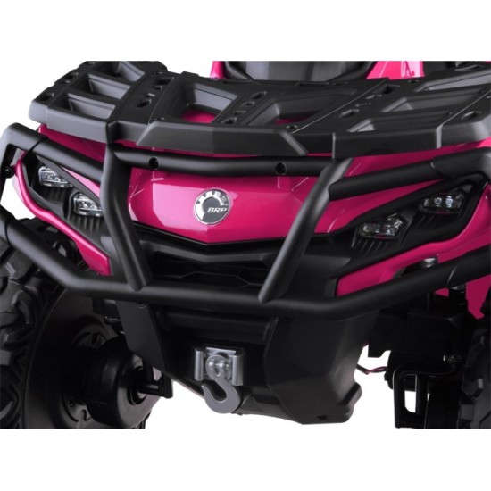 JOKO Elektrická Štvorkolka CAN-AM OUTLANDER 4x200W 24V, Dvojmiestne Kožené sedadlo, Nosnosť 50kg, LCD panel, FM rádio, Penové ko
