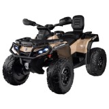 JOKO Elektrická Štvorkolka CAN-AM OUTLANDER 4x200W 24V, Dvojmiestne Kožené sedadlo, Nosnosť 50kg, LCD panel, FM rádio, Penové ko