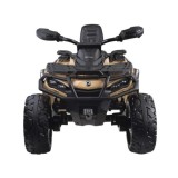 JOKO Elektrická Štvorkolka CAN-AM OUTLANDER 4x200W 24V, Dvojmiestne Kožené sedadlo, Nosnosť 50kg, LCD panel, FM rádio, Penové ko