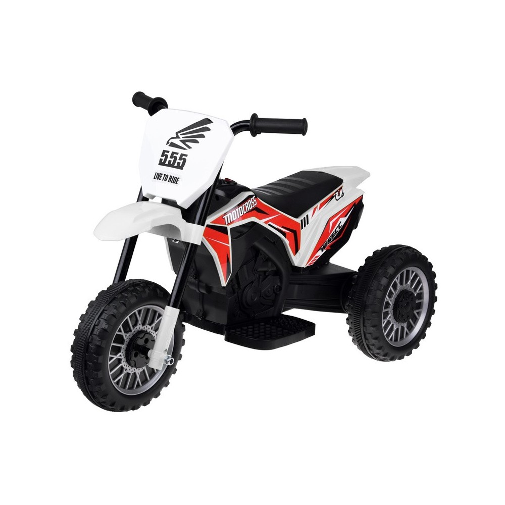 JOKO Elektrická Motorka Motocross, biela