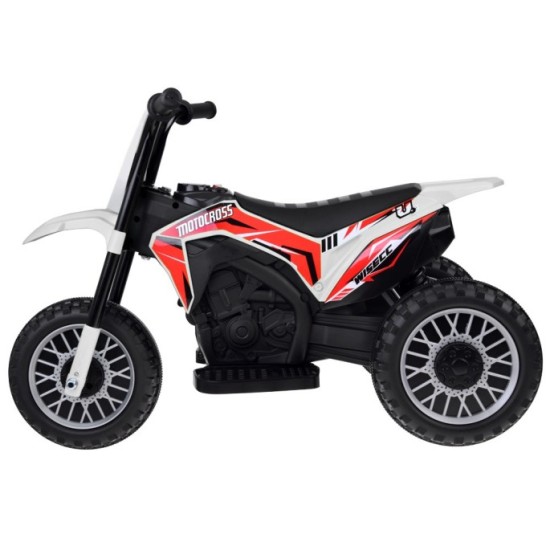 JOKO Elektrická Motorka Motocross, biela