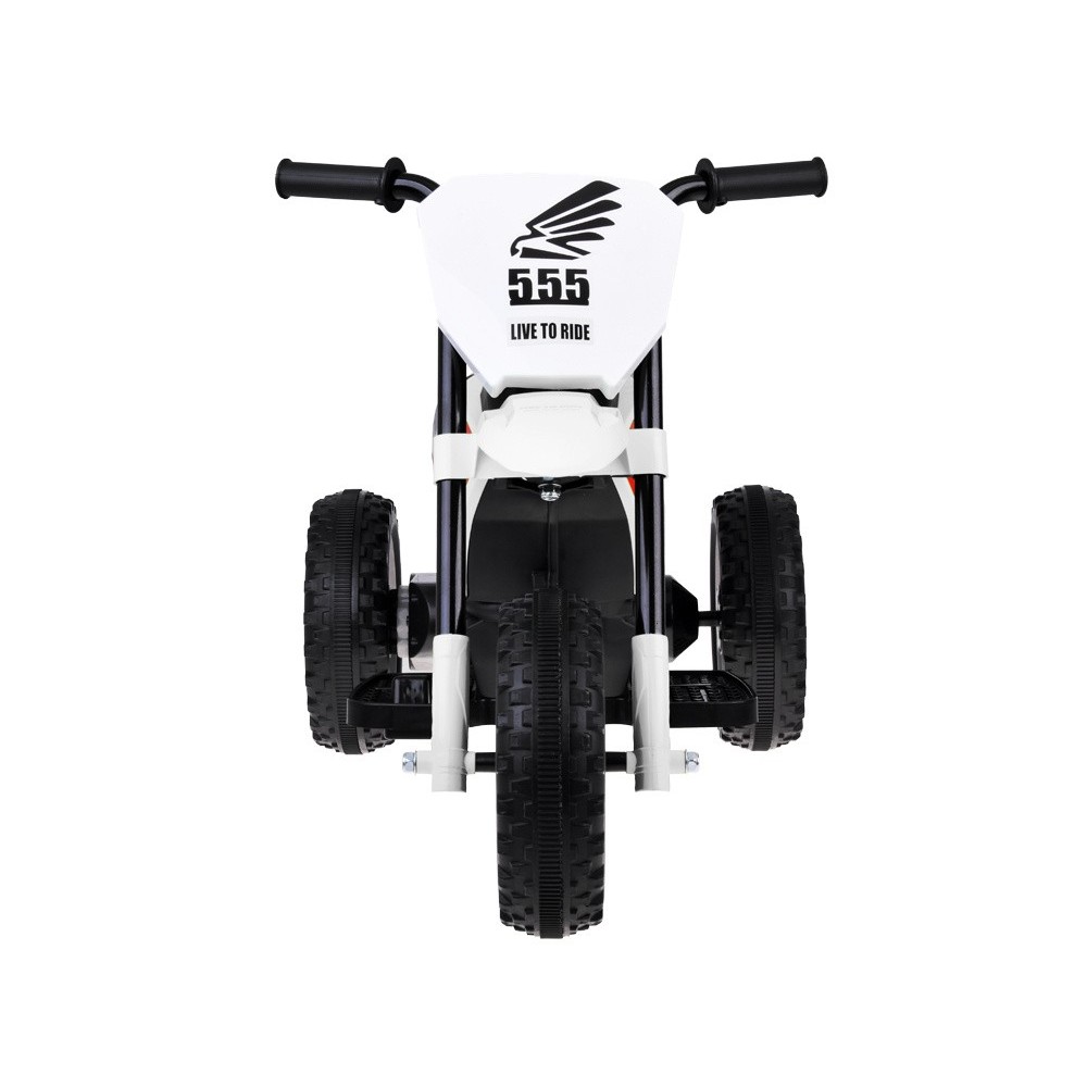 JOKO Elektrická Motorka Motocross, biela
