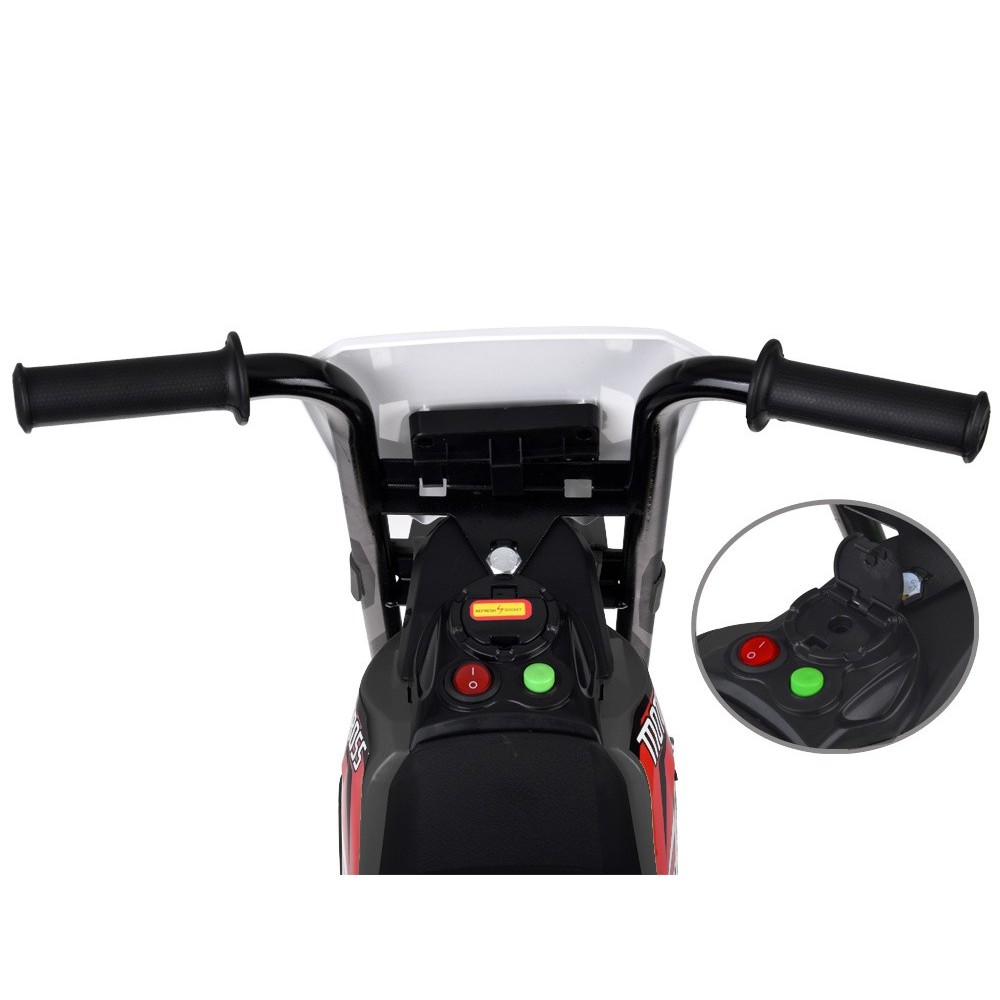 JOKO Elektrická Motorka Motocross, čierna