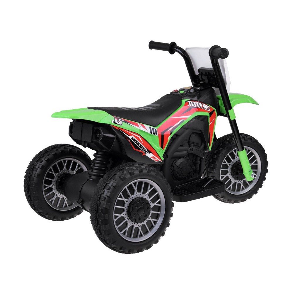 JOKO Elektrická Motorka Motocross, zelená