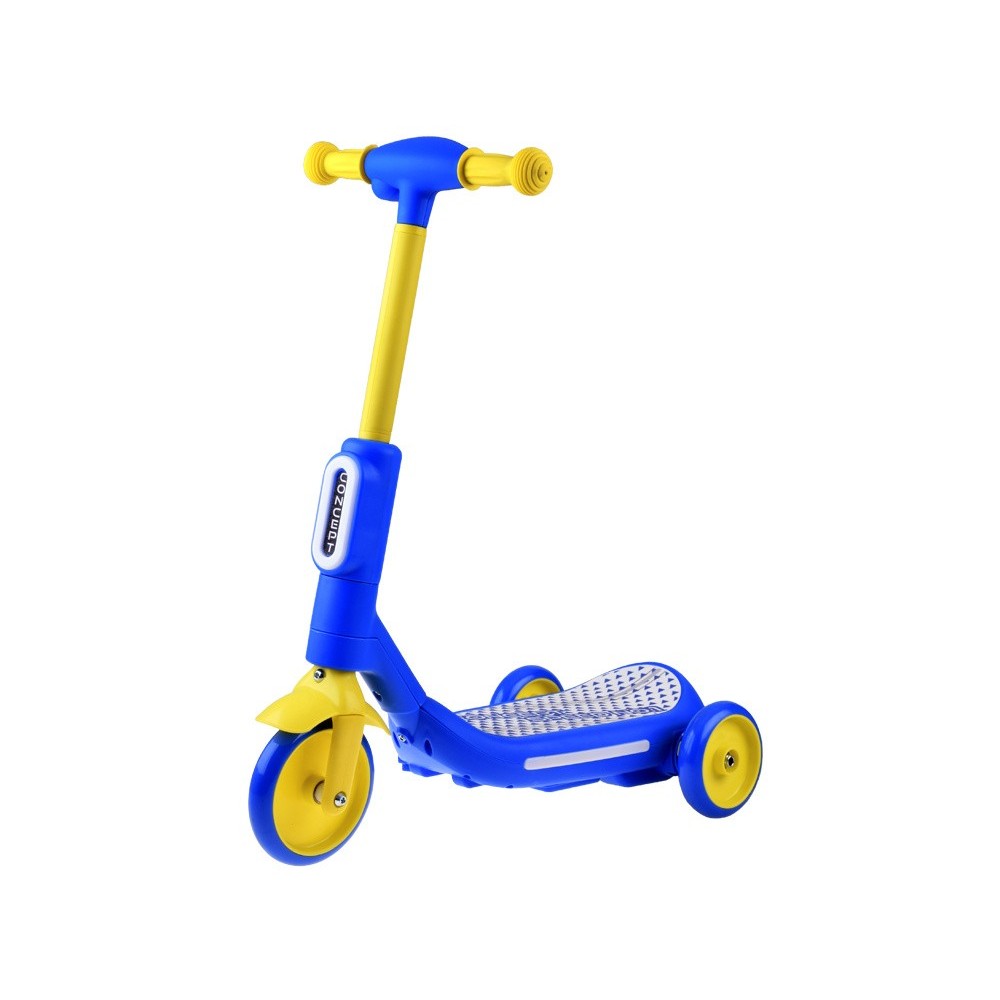 JOKO Detská Elektrická Kolobežka s VODNOU PAROU, svetlom a Hudbou, nosnosť 30kg, rýchlosť 5km/h, modrá