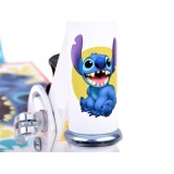 Stamp Detská Skladacia Kolobežka Stich Disney, 2 kolesová, nosnosť 50kg, biela