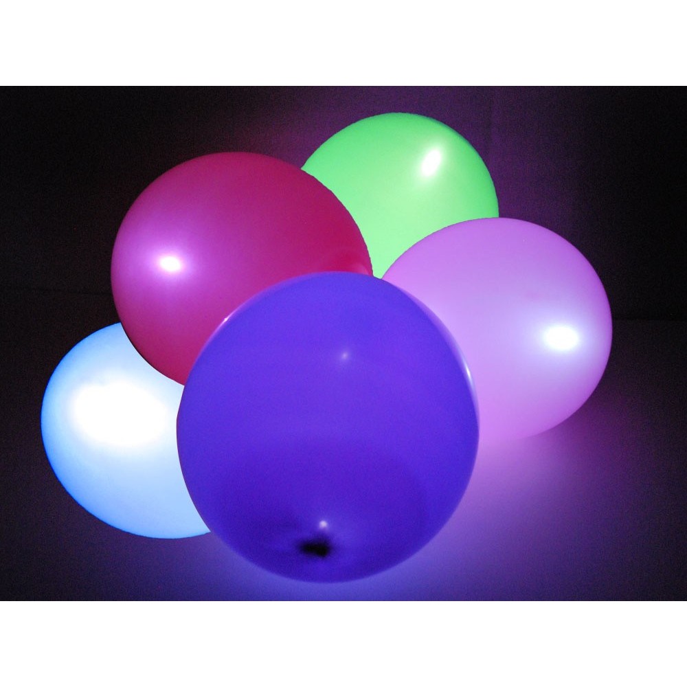 JOKO Sada Svietiace Balony LED 5 ks 30cm, farebné