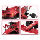 RASTAR RC Konštrukčné Autíčko Formula Ferrari SF1000 Building kit na diaľkové ovládanie 1:16, červená