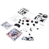 RASTAR RC Konštrukčné Autíčko BMW M8 GTE 1:18 Building Kit na diaľkové ovládanie, biele