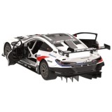 RASTAR RC Konštrukčné Autíčko BMW M8 GTE 1:18 Building Kit na diaľkové ovládanie, biele