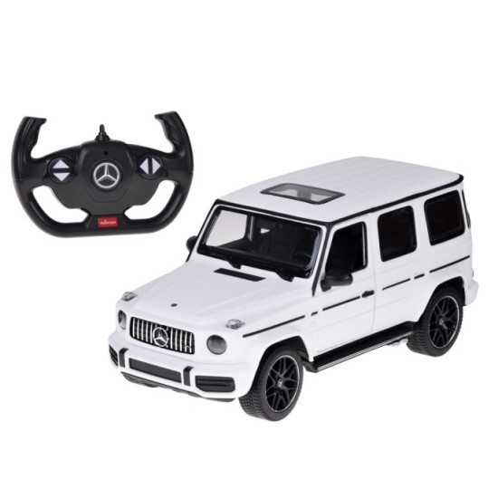 Rastar RC Auto Mercedes Benz G63 1:14 na diaľkové ovládanie + LED svetlá, biele