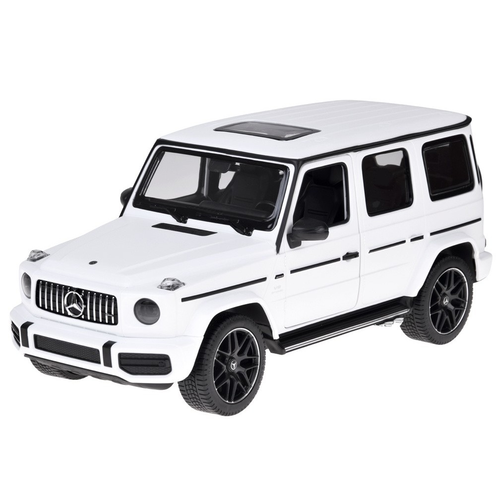 Rastar RC Auto Mercedes Benz G63 1:14 na diaľkové ovládanie + LED svetlá, biele
