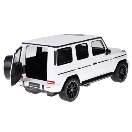 Rastar RC Auto Mercedes Benz G63 1:14 na diaľkové ovládanie + LED svetlá, biele