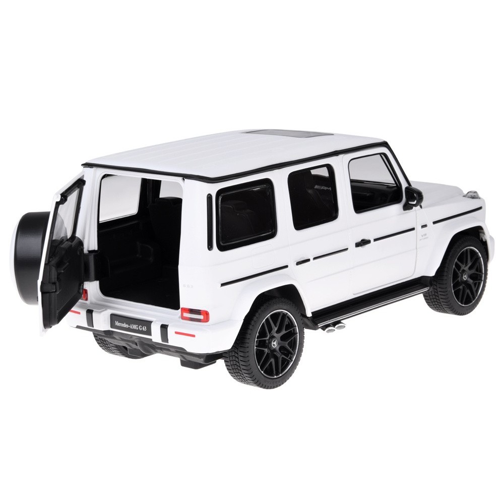 Rastar RC Auto Mercedes Benz G63 1:14 na diaľkové ovládanie + LED svetlá, biele