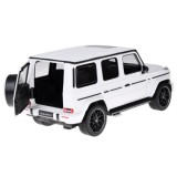 Rastar RC Auto Mercedes Benz G63 1:14 na diaľkové ovládanie + LED svetlá, biele