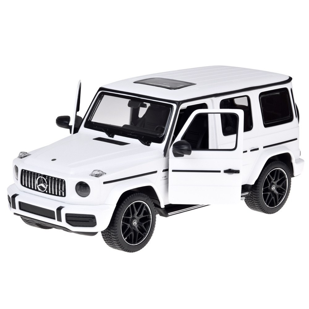 Rastar RC Auto Mercedes Benz G63 1:14 na diaľkové ovládanie + LED svetlá, biele
