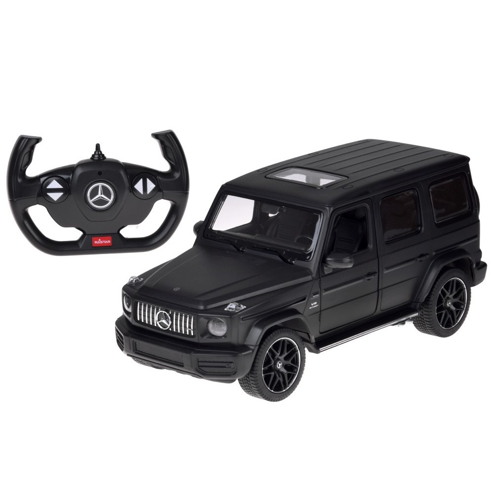Rastar RC Auto Mercedes Benz G63 1:14 na diaľkové ovládanie + LED svetlá, čierne