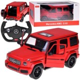 Rastar RC Auto Mercedes Benz G63 1:14 na diaľkové ovládanie + LED svetlá, červené