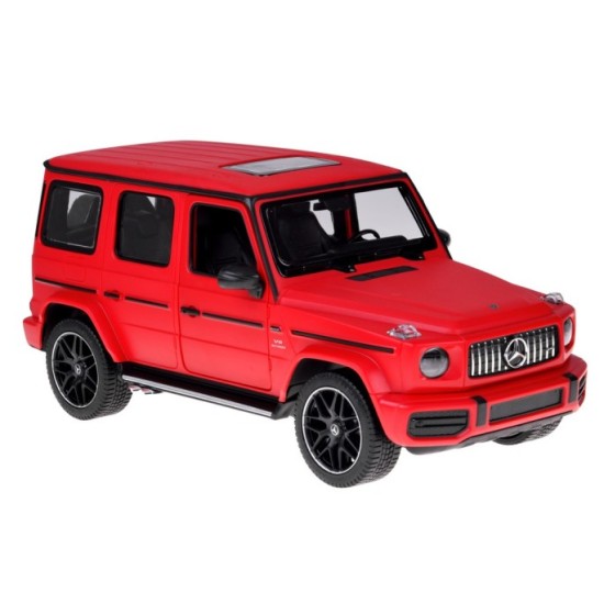 Rastar RC Auto Mercedes Benz G63 1:14 na diaľkové ovládanie + LED svetlá, červené