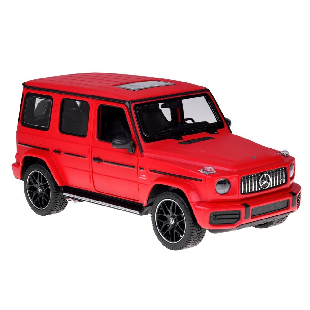 Rastar RC Auto Mercedes Benz G63 1:14 na diaľkové ovládanie + LED svetlá, červené