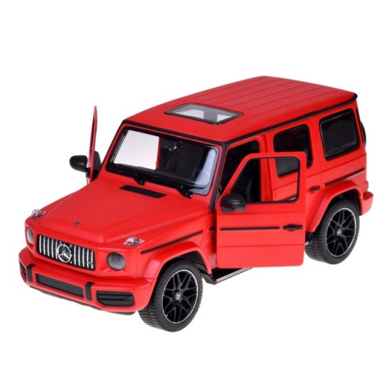 Rastar RC Auto Mercedes Benz G63 1:14 na diaľkové ovládanie + LED svetlá, červené