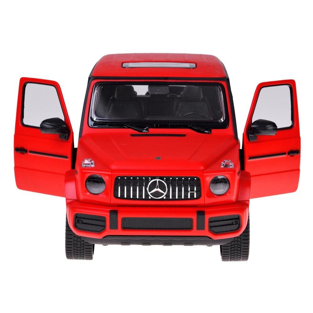 Rastar RC Auto Mercedes Benz G63 1:14 na diaľkové ovládanie + LED svetlá, červené