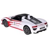 Rastar RC Auto Porsche 918 Spyder diaľkové ovládanie s LED svetlom 1:14, biele