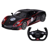 Rastar RC Auto Porsche 918 Spyder diaľkové ovládanie s LED svetlom 1:14, čierne