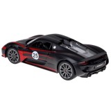 Rastar RC Auto Porsche 918 Spyder diaľkové ovládanie s LED svetlom 1:14, čierne