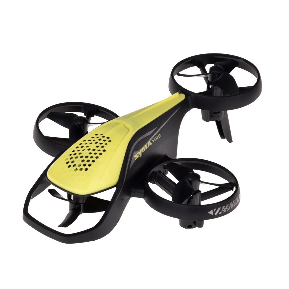 SYMA Mini Dron X39 s LED svetlom a akrobatickými kúskami na diaľkové ovládanie, zelený 