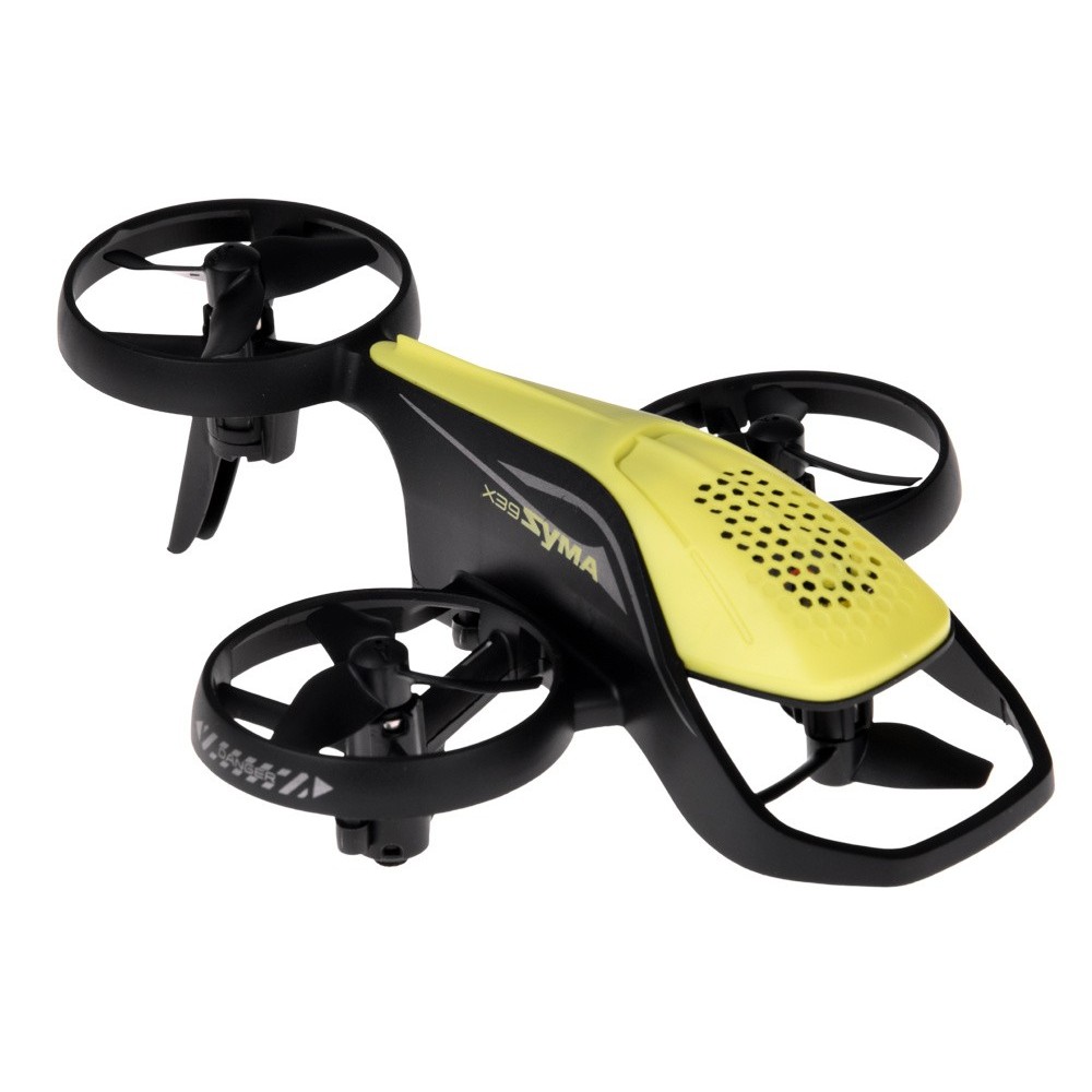 SYMA Mini Dron X39 s LED svetlom a akrobatickými kúskami na diaľkové ovládanie, zelený 
