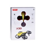SYMA Mini Dron X39 s LED svetlom a akrobatickými kúskami na diaľkové ovládanie, zelený 