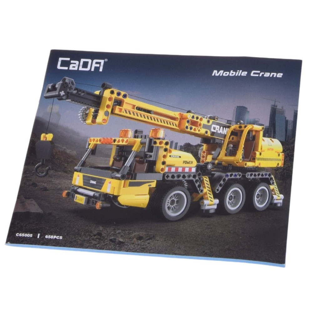 CaDA Technická Stavebnica Žeriav 658ks