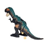 JOKO Veľký Interaktívny Dinosaurus Tyrannosaurus Rex , chodí, s Dymovým efektom, so zvukom a svetlom na batérie, dĺžka 50cm + Ot