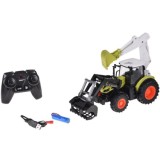 JOKO RC Traktor s bagrom a nakladačom na diaľkové ovládanie + LED svetlo