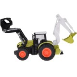 JOKO RC Traktor s bagrom a nakladačom na diaľkové ovládanie + LED svetlo