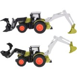 JOKO RC Traktor s bagrom a nakladačom na diaľkové ovládanie + LED svetlo